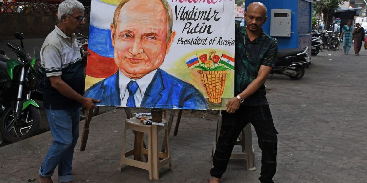Putin besucht derzeit das langjährige Partnerland Indien.