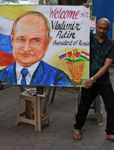Putin besucht derzeit das langjährige Partnerland Indien.