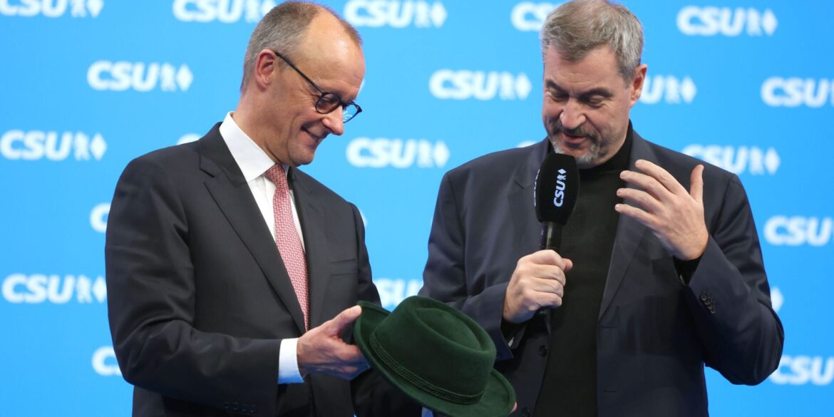 Für CDU-Chef Merz (links) gilt es derzeit, Aufgaben von historischer Bedeutung zu lösen. An diesem Erfolg würde die Politik gemessen.