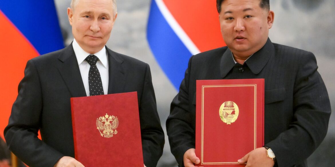 Nordkoreas Machthaber Kim Jong Un ist im vergangenen Jahr eine für das Land beispiellose Militärkooperation mit Russland eingegangen. (Archivfoto)