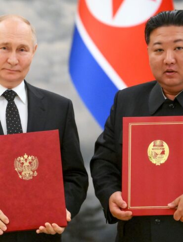 Nordkoreas Machthaber Kim Jong Un ist im vergangenen Jahr eine für das Land beispiellose Militärkooperation mit Russland eingegangen. (Archivfoto)