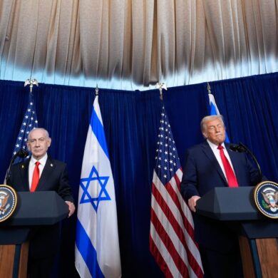 US-Präsident Trump und Israels Premier Netanjahu sehen den Iran weiter als Bedrohung.