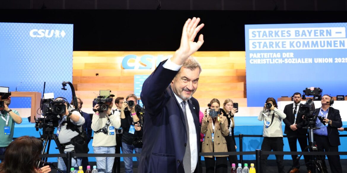 Markus Söder sieht die CSU voll auf Kurs.