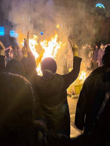 Demonstrierende im Iran - die USA verfolgen das Geschehen genau. (Archivbild)
