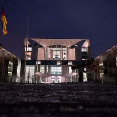Beim abendlichen Treffen im Kanzleramt ging es auch um den Schutz vor Stromausfällen.