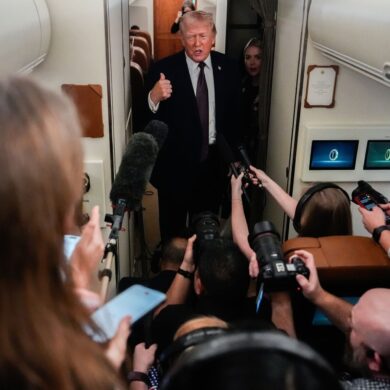 US-Präsident Trump übt Druck auf den Iran aus.