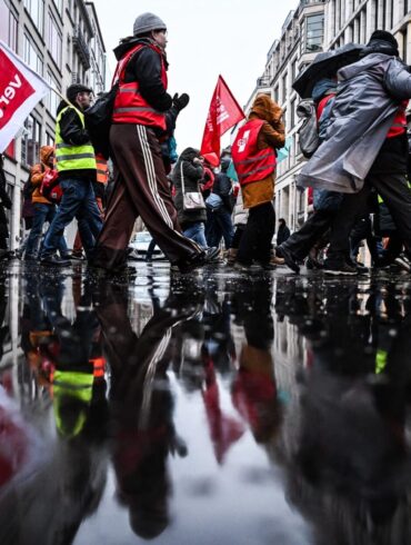 Wie hier in Berlin werden Warnstreiks in den kommenden Wochen verstärkt spürbar sein.