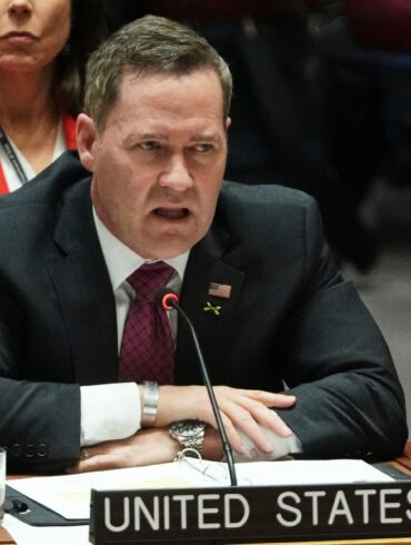 Der UN-Botschafter der USA, Michael Waltz, spricht im UN-Sicherheitsrat. (Archivfoto)