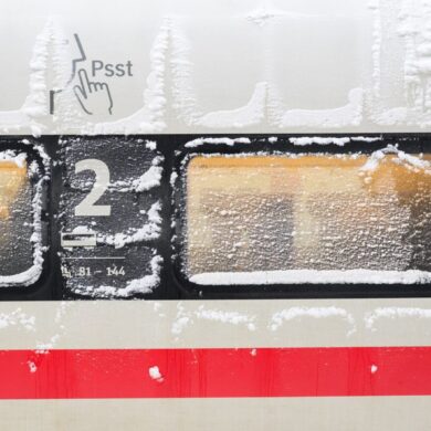 Sturmtief «Elli» hat den Bahnverkehr in Norddeutschland zum Erliegen gebracht.