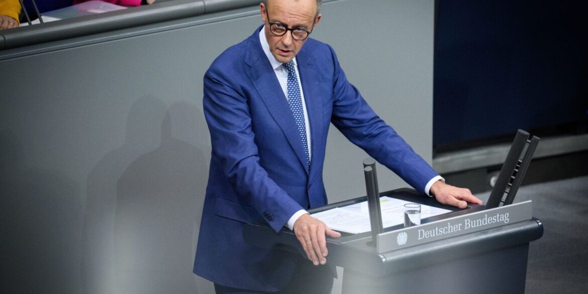 Merz nutzt seine Regierungserklärung für einen deutlichen Appell an die Europäer.
