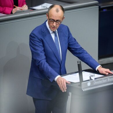 Merz nutzt seine Regierungserklärung für einen deutlichen Appell an die Europäer.