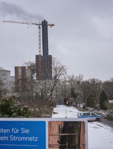 Nach einem Stromausfall arbeitet Stromnetz Berlin an der Wiederherstellung der Versorgung