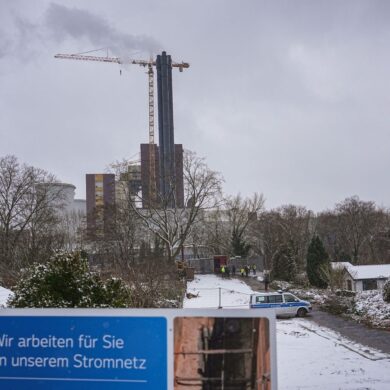 Nach einem Stromausfall arbeitet Stromnetz Berlin an der Wiederherstellung der Versorgung