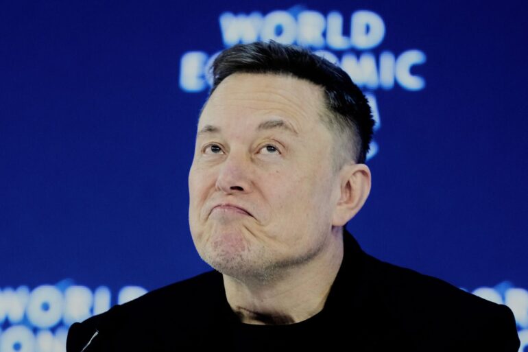 Dem Tech-Milliardär Elon Musk passen die Digitalgesetze der EU nicht. (Archivbild)