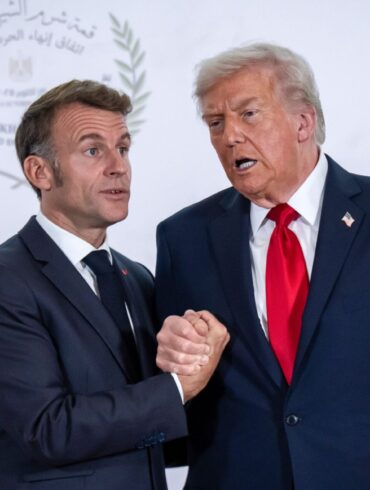 Trump droht: Sollte Frankreich dem «Friedensrat» nicht beitreten, könnte es hohe Zölle geben. (Archivbild)