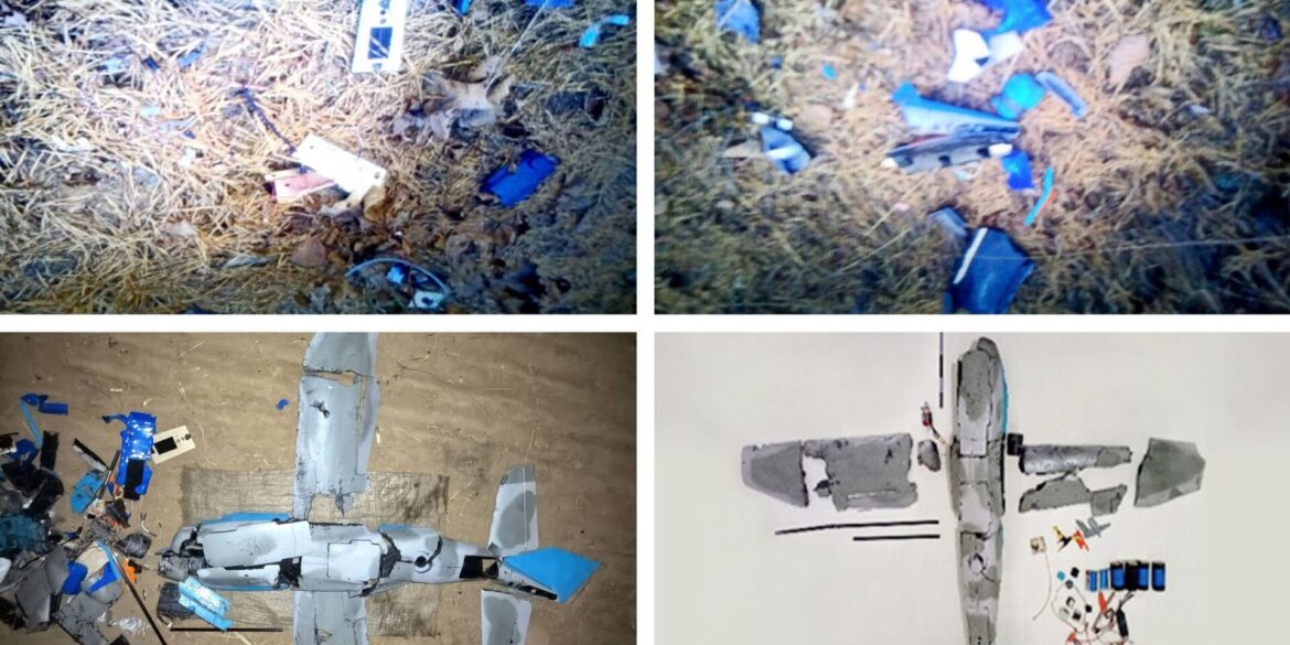 Die von der staatlichen Nachrichtenagentur KCNA publizierten Fotos sollen den Abschuss der südkoreanischen Überwachungsdrohne zeigen.