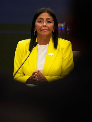Delcy Rodríguez ist die Vizepräsidentin von Venezuela. (Archivbild)