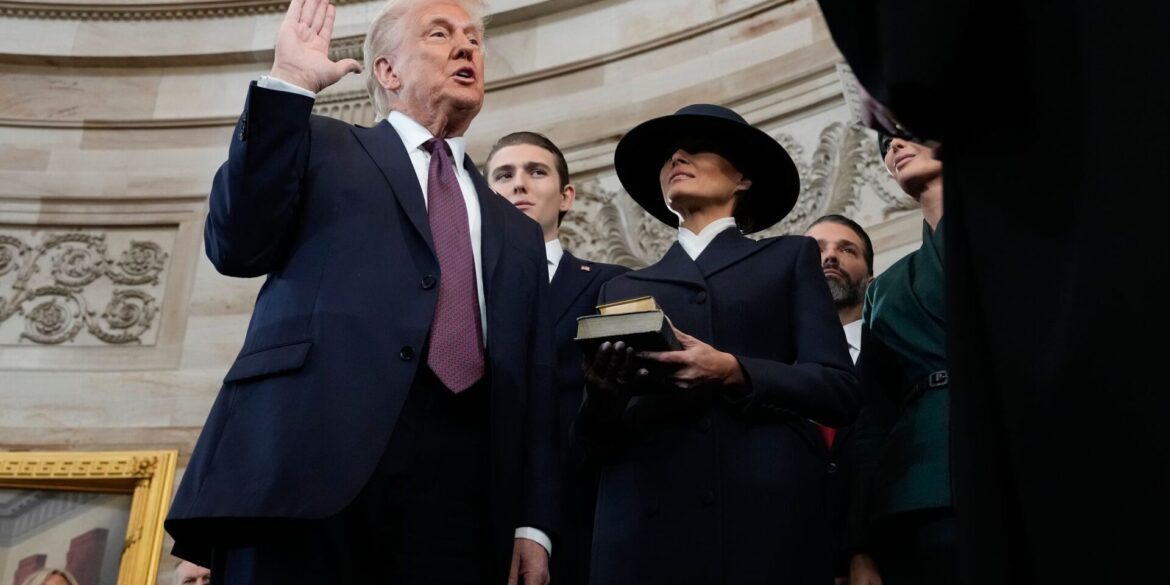 Das erste Jahr seiner zweiten Amtszeit hat Trump hinter sich gebracht. (Archivbild)