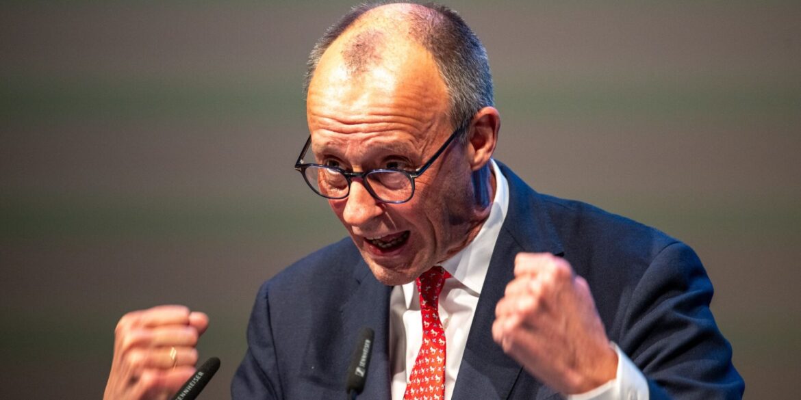Beim Politischen Aschermittwoch in Trier gab sich Merz kämpferisch.