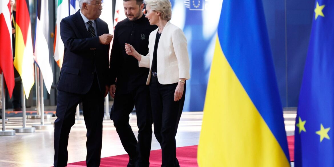 EU-Ratspräsident Costa und Kommissionspräsidentin von der Leyen besuchen heute Kiew. (Archivbild)