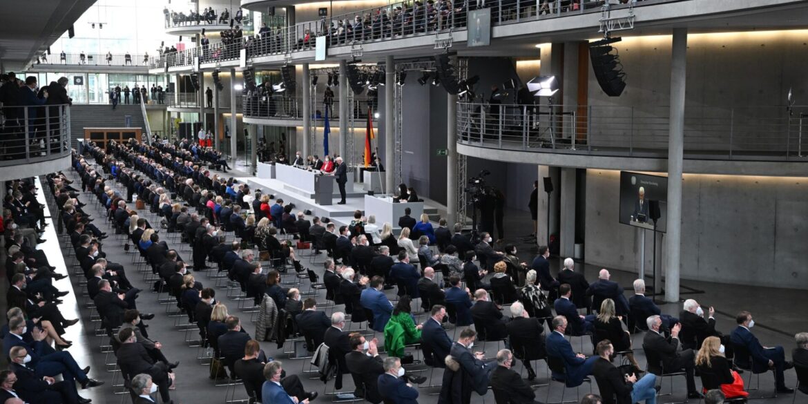 2022 tagte die Bundesversammlung unter Corona-Bedingungen. (Archivbild)