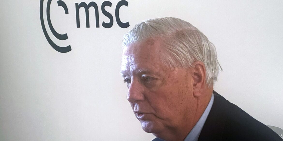 US-Senator Graham zeigt sich in München beeindruckt von Kanzler Merz und Premierminister Starmer.