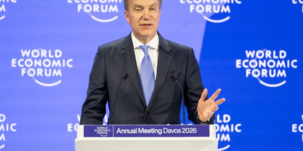 Im Januar leitete Børge Brende noch das Weltwirtschaftsforum in Davos. (Archivbild)