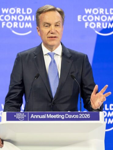 Im Januar leitete Børge Brende noch das Weltwirtschaftsforum in Davos. (Archivbild)