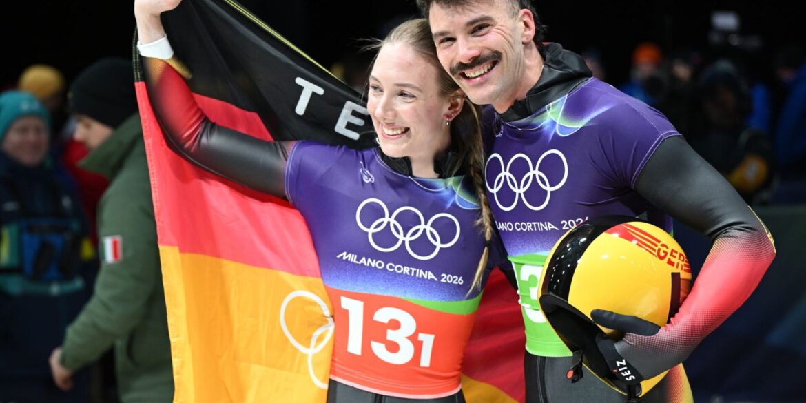 Jubel im Ziel: Susanne Kreher und Axel Jungk.