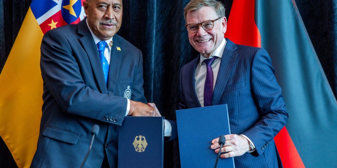 Deutschland und der pazifische Inselstaat Niue nehmen diplomatische Beziehungen auf.