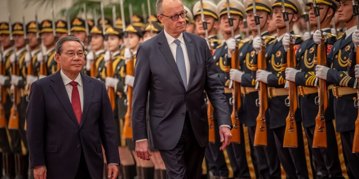 Merz appelliert in Peking an die gemeinsame Verantwortung Europas und Chinas.