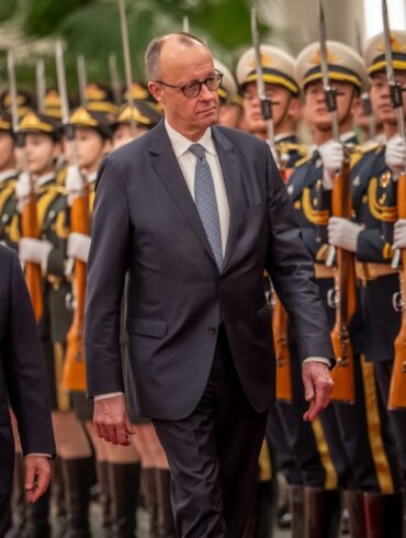 Merz appelliert in Peking an die gemeinsame Verantwortung Europas und Chinas.