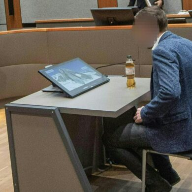 Der angeklagte Freund der Toten beteuerte seine Unschuld.