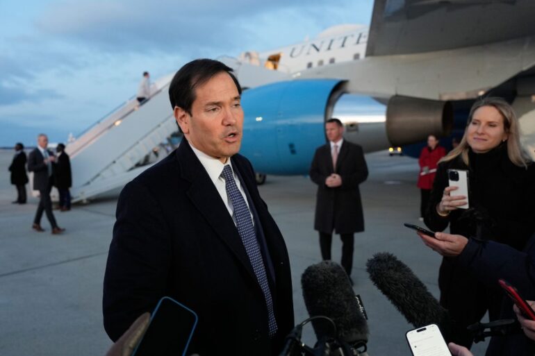 Rubio spricht von einer engen Verbindung zwischen den USA und Europa.