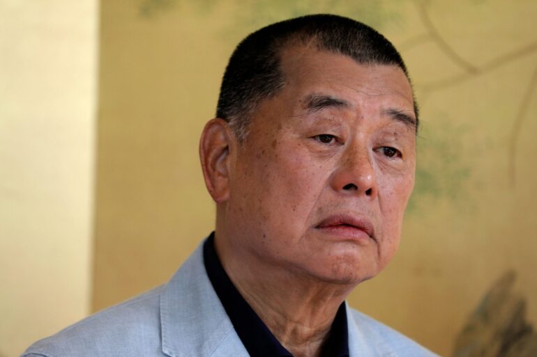 Das Hongkonger Gericht hatte Jimmy Lai bereits im Dezember für schuldig befunden. (Archivbild)