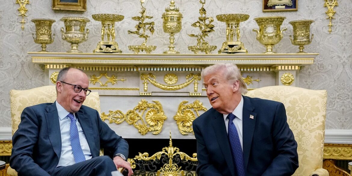 Kanzler und US-Präsident kamen wieder gut miteinander zurecht im Oval Office.