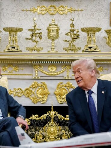 Kanzler und US-Präsident kamen wieder gut miteinander zurecht im Oval Office.
