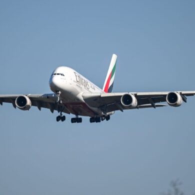 Am Dienstag landete bereits ein Flug der Airline Emirates in Frankfurt.