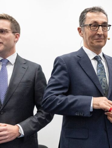 Müssen nach der Wahl aller Voraussicht nach miteinander regieren: Manuel Hagel und Cem Özdemir. (Archivbild)