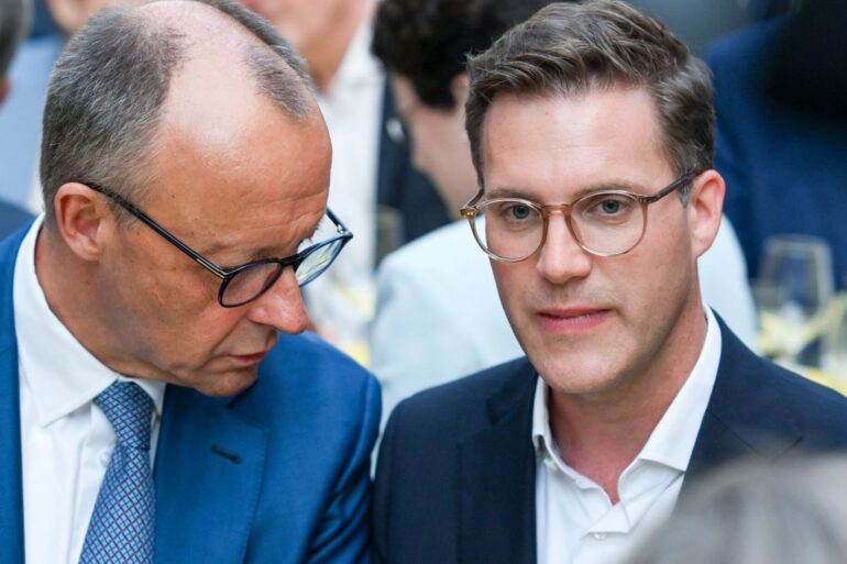 Für Merz und Hagel dürfte die Wahl in Baden-Württemberg eine Enttäuschung sein.