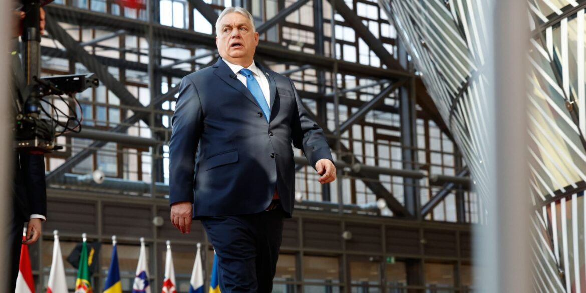 Will im Streit um das Milliarden-Darlehen für die Ukraine hart bleiben: Ungarns Ministerpräsident Viktor Orban.