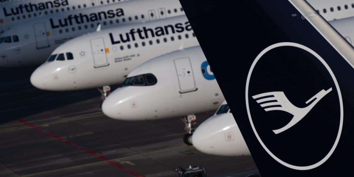 In Frankfurt bleiben viele Lufthansa-Jets stehen.