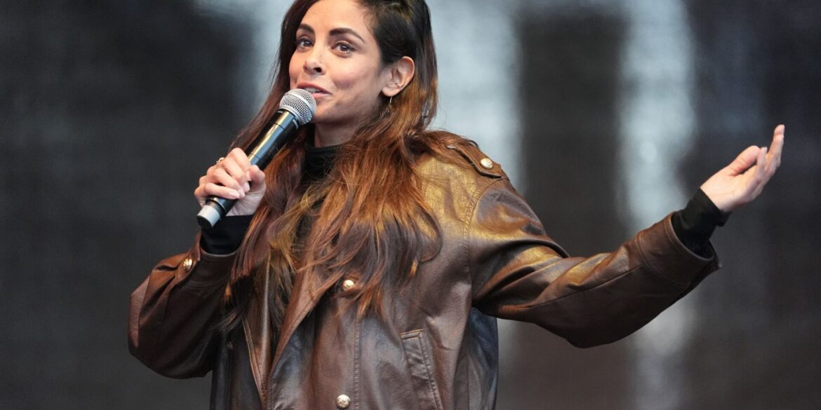 Collien Fernandes, Schauspielerin und Moderatorin, bekam viel Unterstützung.