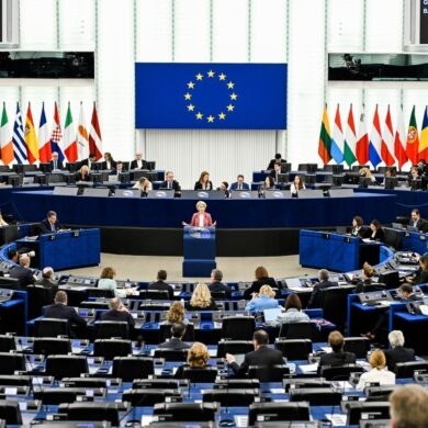 Die EVP ist im Europäischen Parlament die mit Abstand größte Fraktion - bei Abstimmungen braucht sich aber dennoch Partner. (Archivbild)