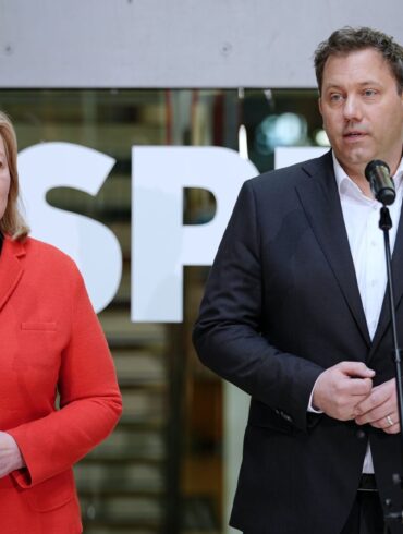 Bas und Klingbeil sehen gerade nicht die Zeit für Rücktritte.