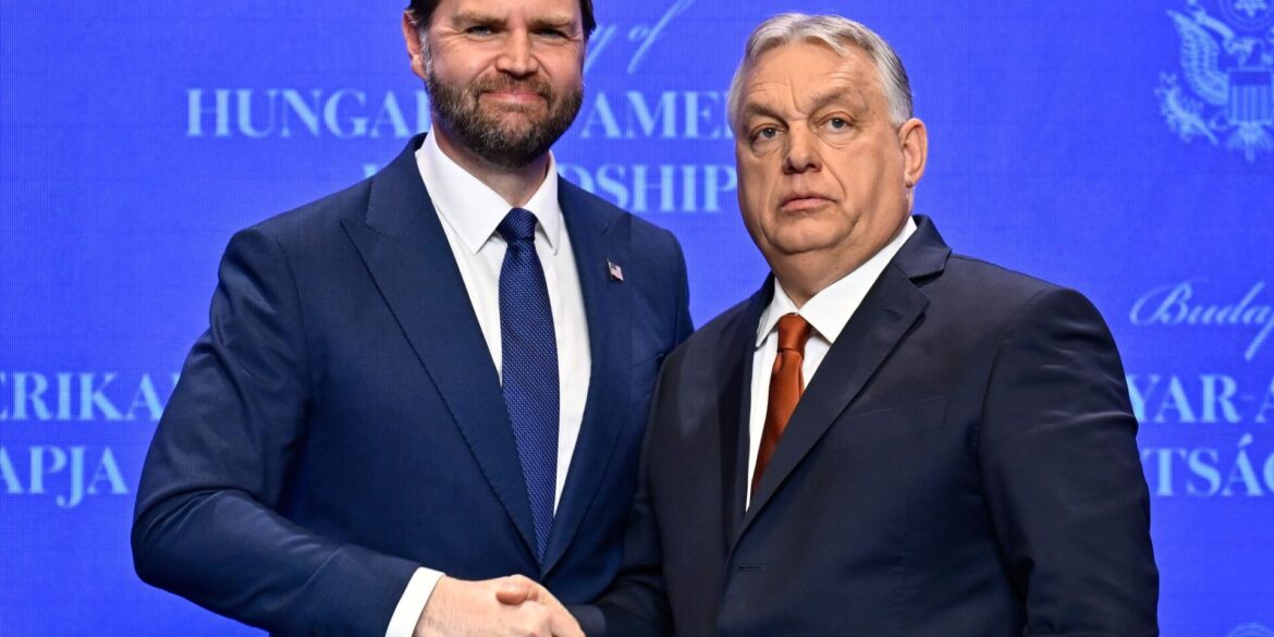 Kurz vor der Wahl: Vance bei Orban