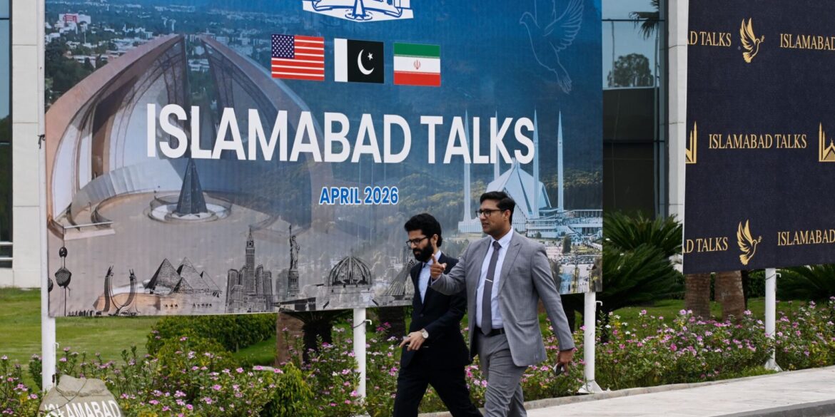Die Gespräche in Islamabad sollen am Sonntag weitergehen.