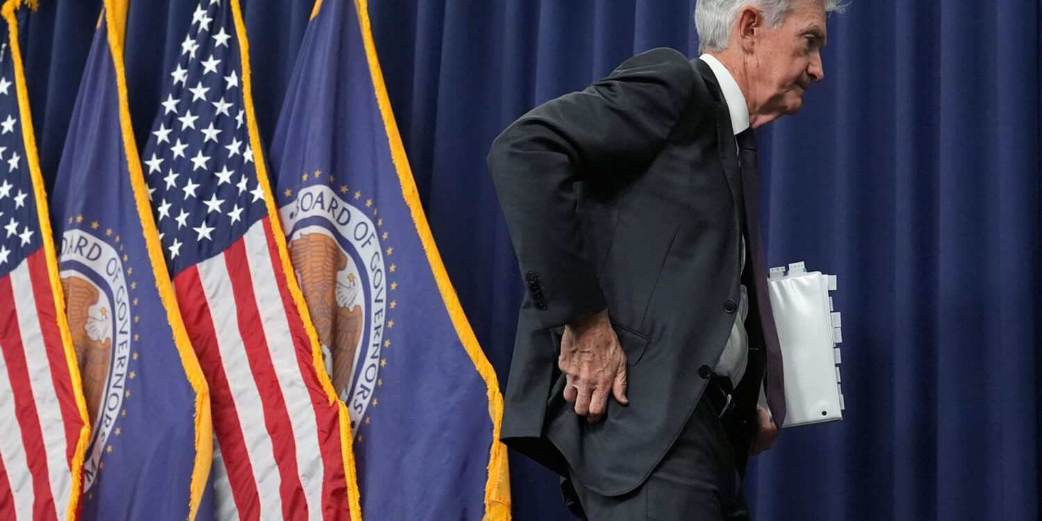 Der Zinsentscheid dürfte der letzte mit Jerome Powell an der Spitze des Fed-Zentralbankrates sein – oder doch nicht? (Archivfoto)