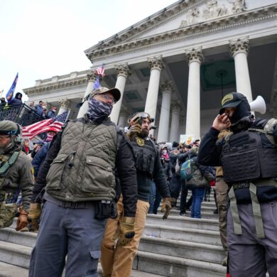 Am 6. Januar 2021 hatten Randalierer angestachelt von Donald Trump das US-Parlament gestürmt. (Archivbild)