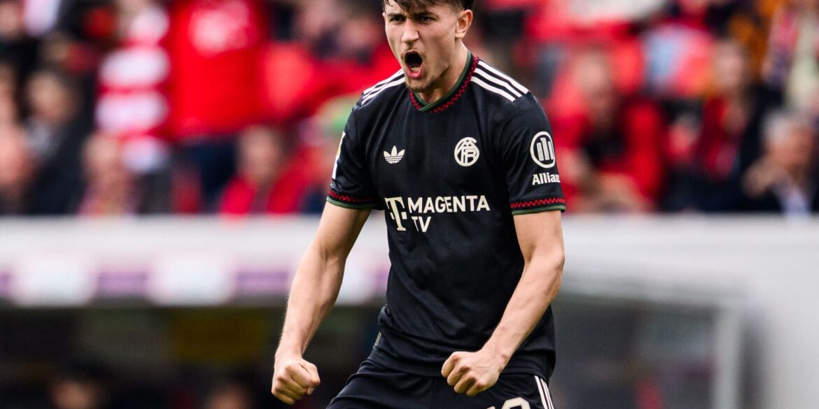 Tom Bischof überzeugte beim FC Bayern in Freiburg.